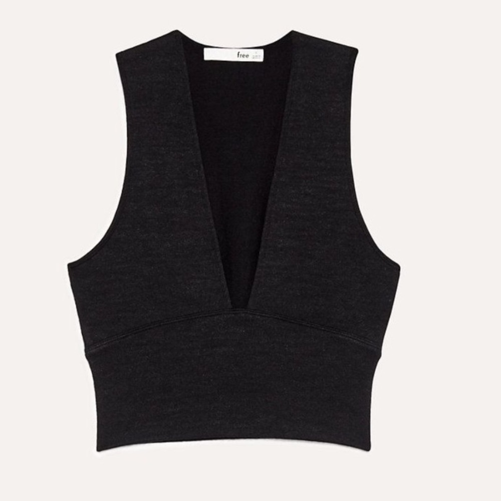 ARITZIA Wilfred Free Valeria Deep V Neck Stop